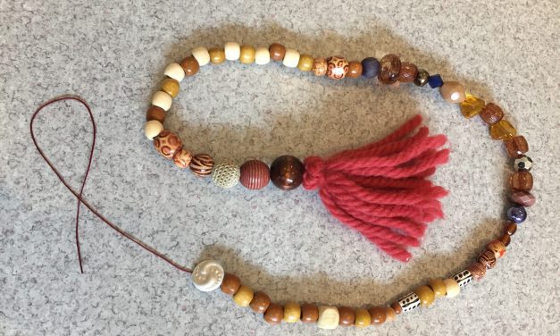 Bead and Pompom Thing