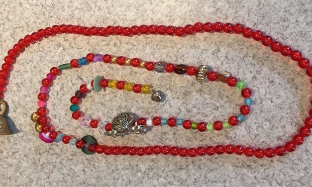 Red Hanging Bead